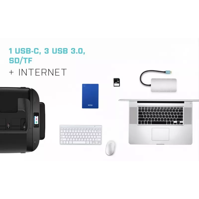 i-tec Metal USB-C Nano Dock HDMI/VGA mit LAN + Ladegerät 100 W