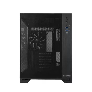 Chieftec mATX Gehäuse GM-30B-M-OP, schwarz, Cube
