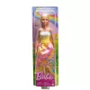 Barbie A Touch of Magic Royal-Puppe mit hell hervorgehobenem Haar, Rock mit Schmetterlingsdruck und Zubehör