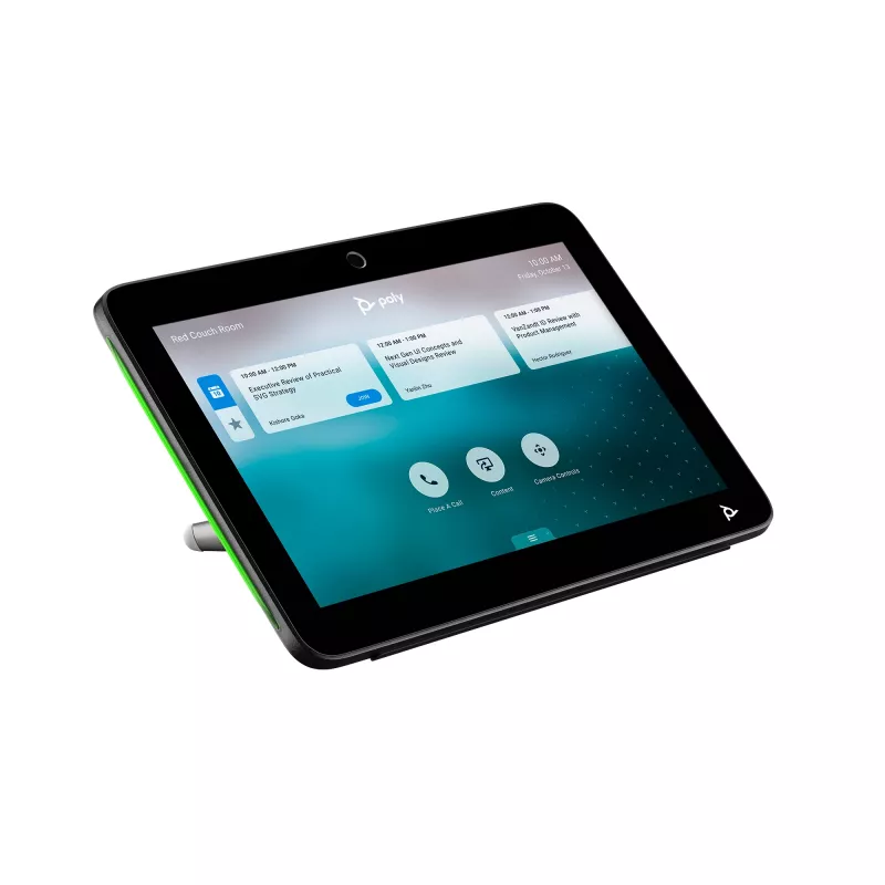 HP Poly TC10 Touch Controller, Schwarz, 1280 x 800 Pixel, 260 mm, 184 mm, 64 mm, 1,27 kg