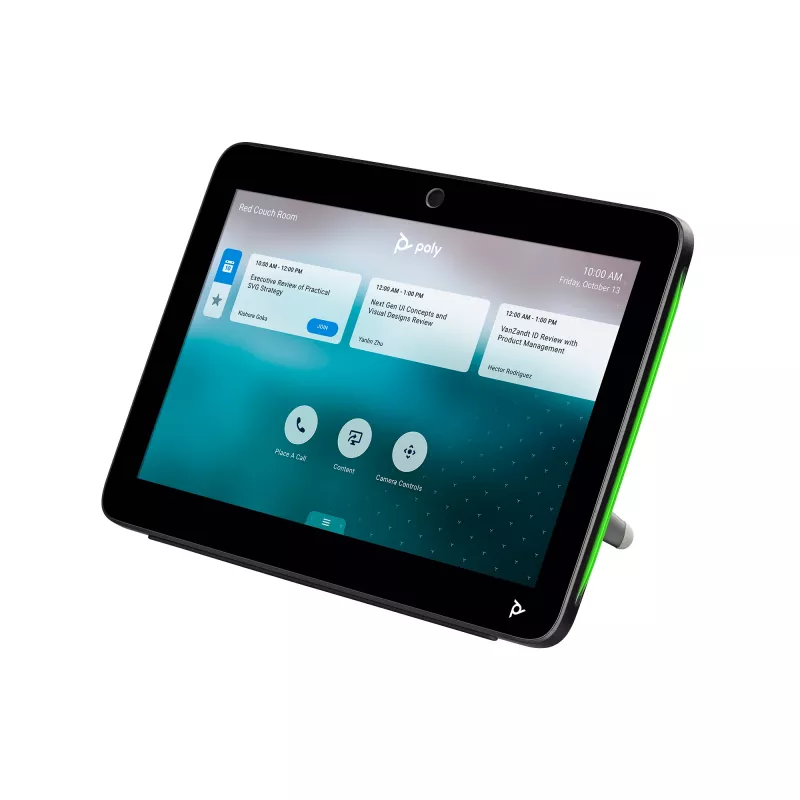 HP Poly TC10 Touch Controller, Schwarz, 1280 x 800 Pixel, 260 mm, 184 mm, 64 mm, 1,27 kg