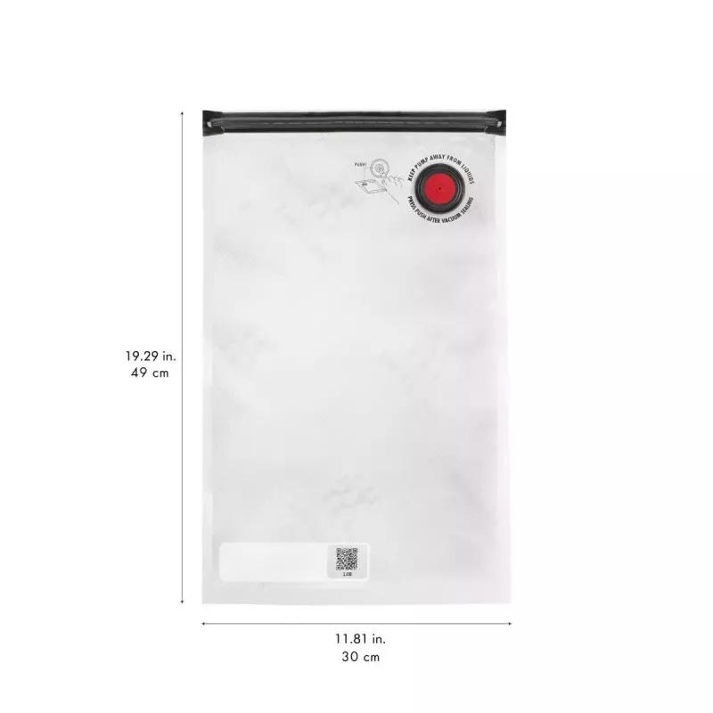 Vakuumierbeutel ZWILLING FRESH & SAVE 36800-305-0, rechteckig, 300×490 mm, luftdicht, Reißverschluss, 3er-Set