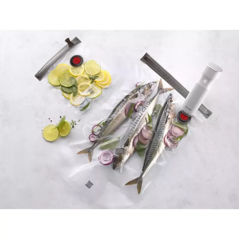 Vakuumierbeutel ZWILLING FRESH & SAVE 36800-305-0, rechteckig, 300×490 mm, luftdicht, Reißverschluss, 3er-Set