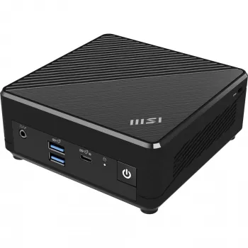 MSI Cubi N ADL S-078EU Intel® N N100 4 GB DDR4-SDRAM 128 GB SSD Windows 11 Pro Mini-PC Schwarz