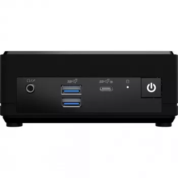 MSI Cubi N ADL S-078EU Intel® N N100 4 GB DDR4-SDRAM 128 GB SSD Windows 11 Pro Mini-PC Schwarz