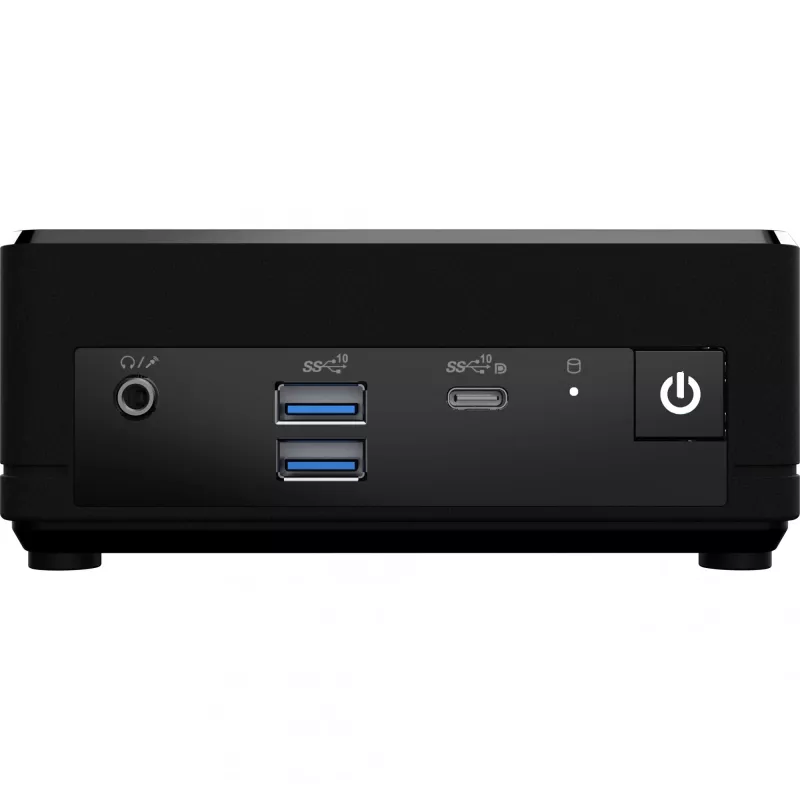 MSI Cubi N ADL S-078EU Intel® N N100 4 GB DDR4-SDRAM 128 GB SSD Windows 11 Pro Mini-PC Schwarz