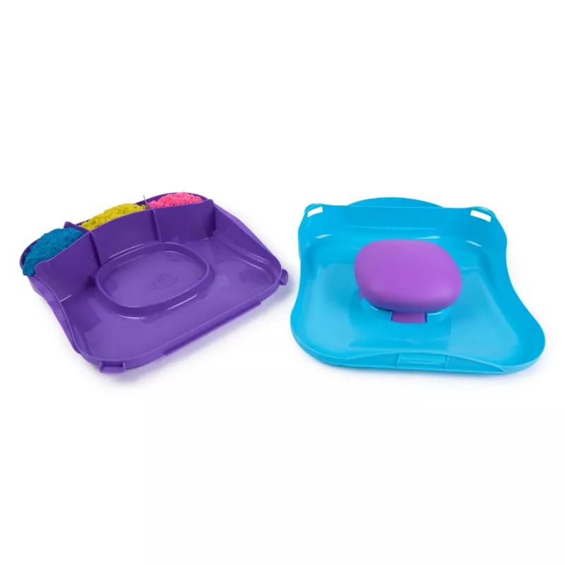 Kinetic Sand, SquishMotion, Geschenk für das Osternest, enthält 1 lb formbaren Spielsand, Stempel und 5 Werkzeuge, Aufbewahrungsbox, sensorisches Spielzeug für Kinder ab 5 Jahren