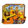 Rubble & Crew, Bark Yard Deluxe Bulldozer Baufahrzeug-Spielzeug mit Lichtern, Geräuschen & Rubble-Actionfigur, Kinderspielzeug für Jungen und Mädchen ab 3 Jahren