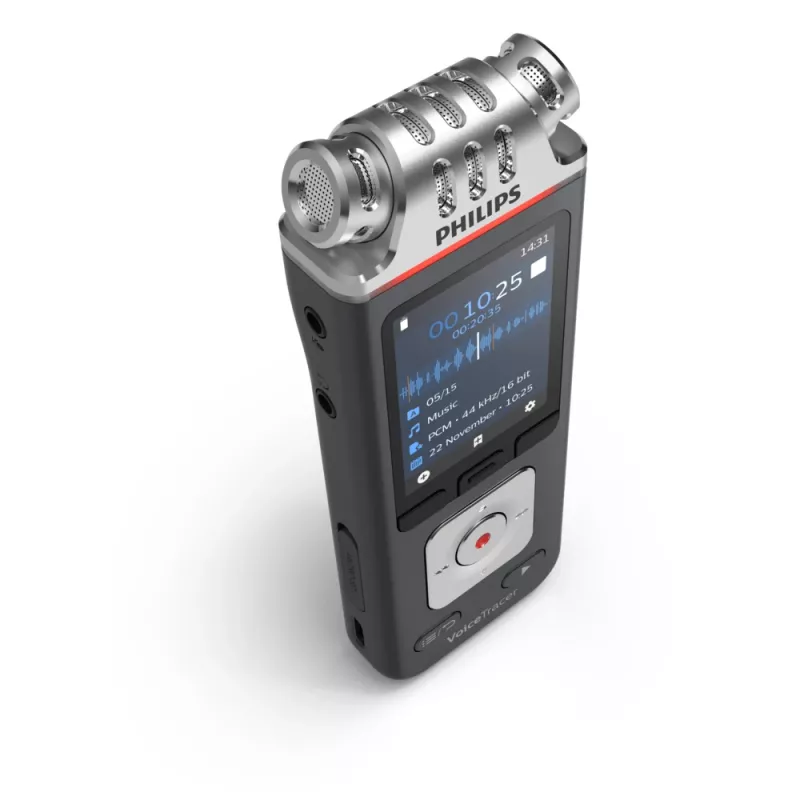 Philips VoiceTracer Schwarz, Grau