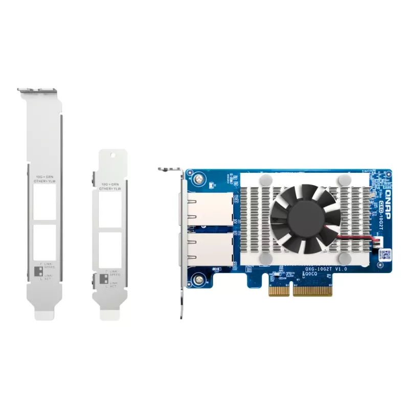 QNAP QXG-10G2T Netzwerkkarte Intern Ethernet 10000 Mbit/s