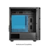 Chieftec AZ-01B-OP Computergehäuse Mini Tower Schwarz