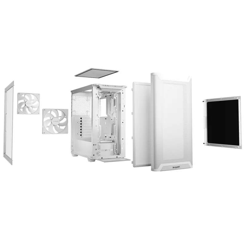 be quiet! PURE BASE 501 Airflow Window White Midi Tower