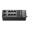 APC Back-UPS, 500VA/300W Boden-/Wandmontage, 230V, 8x französische/belgische Steckdosen, USB-Typ-A-Anschluss, benutzerwechselbare Batterie