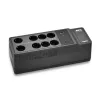 APC Back-UPS, 500VA/300W Boden-/Wandmontage, 230V, 8x CEE 7/3 Schuko-Steckdosen, USB-Typ-A-Anschluss, benutzeraustauschbare Batterie