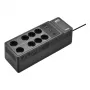 APC Back-UPS, 1050VA/600W Boden-/Wandmontage, 230V, 8x Schuko CEE 7/3 Steckdosen, USB Typ A+C Anschluss, Austauschbare Batterie