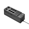 APC Back-UPS, 1050VA/600W Boden-/Wandmontage, 230V, 8x Schuko CEE 7/3 Steckdosen, USB Typ A+C Anschluss, Austauschbare Batterie