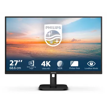 Philips 27E1N1800A/00 Computer Monitor 68,6 cm (27 Zoll) 3840 x 2160 Pixel 4K Ultra HD LED Schwarz