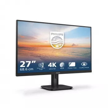Philips 27E1N1800A/00 Computer Monitor 68,6 cm (27 Zoll) 3840 x 2160 Pixel 4K Ultra HD LED Schwarz