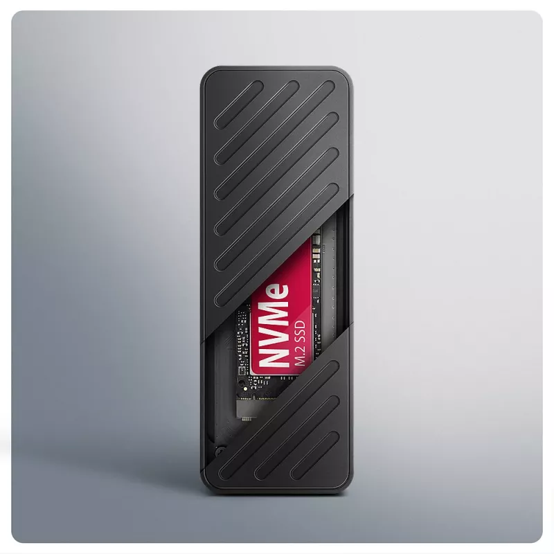 Axagon EEM2-20G USB-C 20Gbps - M.2 NVMe SSD ARMORED Box