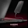 Axagon EEM2-GAM externes USB-C 10Gbps Metallgehäuse für M.2 NVMe & SATA SSDs. Schraubenlos