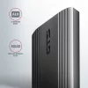 Axagon EEM2-GTS2 Externes USB-C 10-Gbit/s-Metallgehäuse für M.2 NVMe & SATA SSD-Laufwerke. Schraubenlos