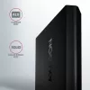 Axagon EEM2-UB2 Externes USB-C 10Gbps Metallgehäuse für M.2 NVMe SSD-Laufwerke. Schwarz