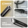 Axagon ADA-HCPD USB-C auf 3,5-mm-Klinke – Hi-Res-DAC-Audioadapter, 384 kHz/32 Bit, PD 60 W 3 A