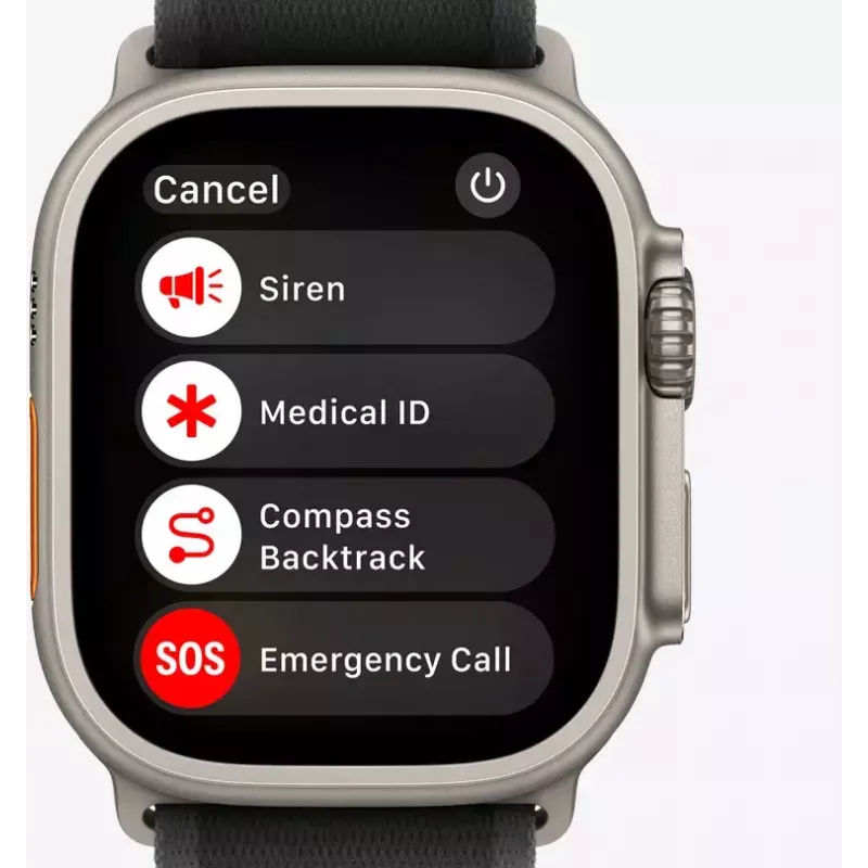 Smartwatch Apple Watch Ultra 2 GPS + Cellular 49mm Natural Titanium Blue Trail Loop S/M