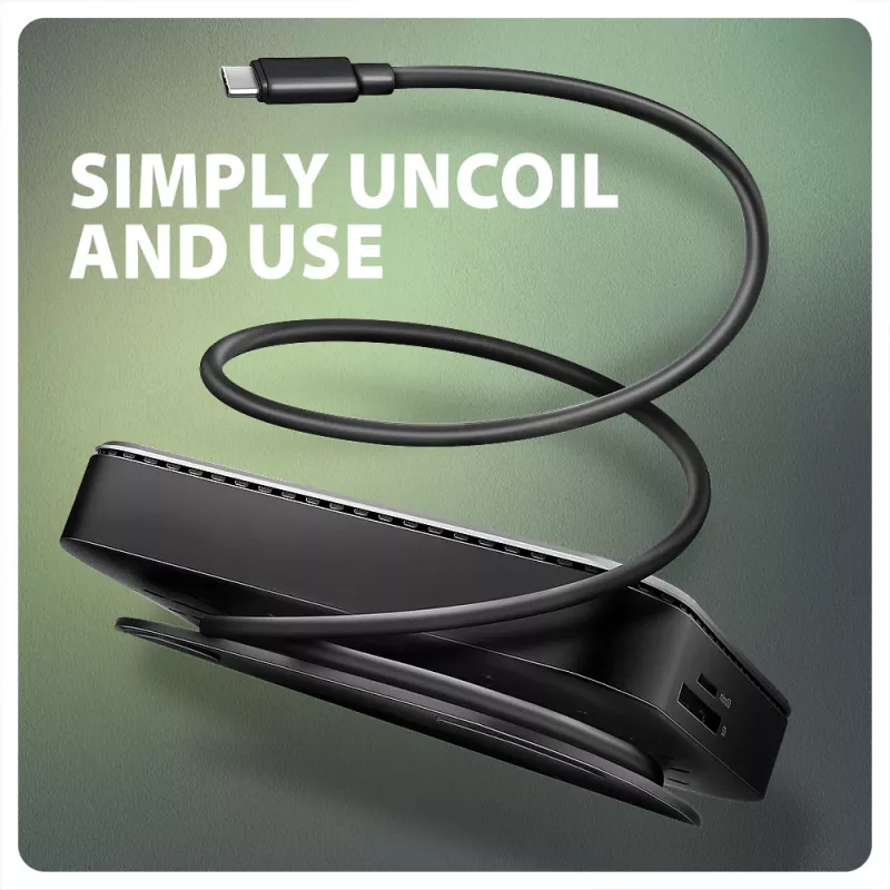 Axagon HMC-UFO USB-C Hub M.2 SATA/NVMe 1 Gbit/s Ethernet 384 kHz Audio Wired USB 3.2 Gen 2 (3.1 Gen 2) Type-C Schwarz