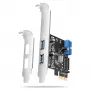 Axagon PCEU-232RS PCIe Controller 2x ext. + 2x int. USB 5Gbps