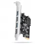 Axagon PCEU-430RS PCIe Controller 4x ext. USB-A 5Gbps Port