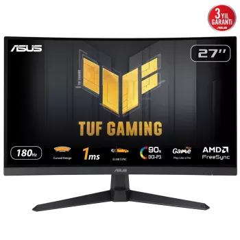ASUS TUF Gaming VG27VQ3B Computermonitor 68,6 cm (27 Zoll) 1920 x 1080 Pixel Full HD LCD Schwarz