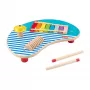 Fisher-Price Holz-Musiktisch mit Percussion-Instrumenten, 3 Holzteile