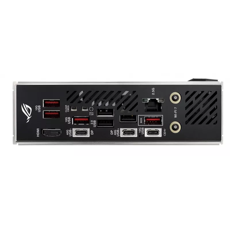Mainboard ASUS ROG STRIX X870-I GAMING WIFI mini ITX · AMD X870 · Socket AM5 · DDR5 · 2 DIMM · Wi‑Fi 7 · Bluetooth 5.4