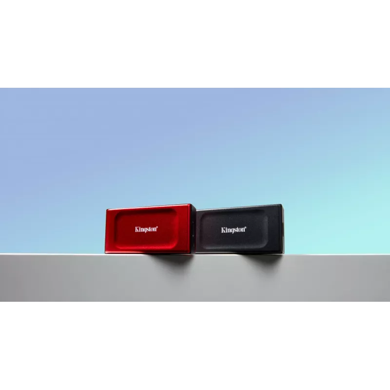 Kingston Technology 2TB XS1000 Rot Externe USB 3.2 Gen 2 Portable Solid-State-Drive
