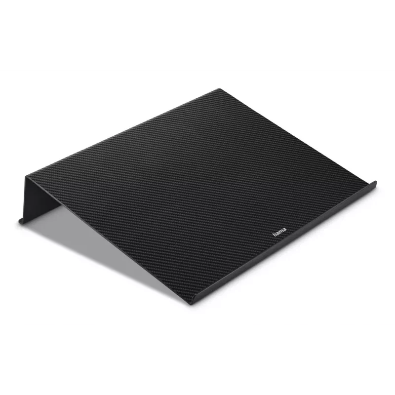 Hama Carbon Laptopständer Schwarz 46,7 cm (18,4 Zoll)
