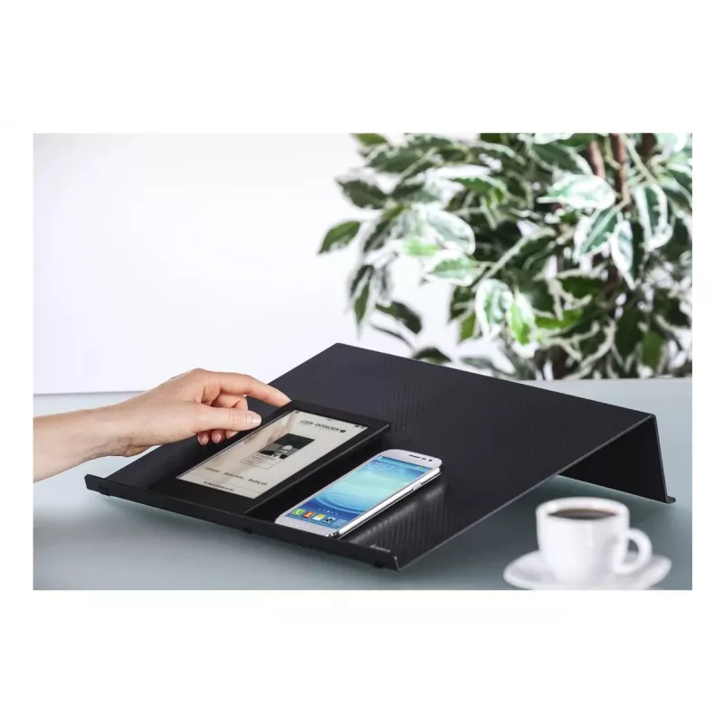 Hama Carbon Laptopständer Schwarz 46,7 cm (18,4 Zoll)