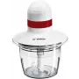 Bosch MMRP1000 elektrischer Zerkleinerer 0,8 L 400 W Rot, Transparent, Weiß