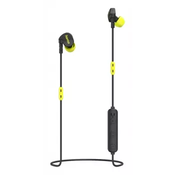Hama Freedom Athletics II Headset Kabellos Ohrbügel, In-Ear Anrufe/Musik Bluetooth Schwarz, Gelb