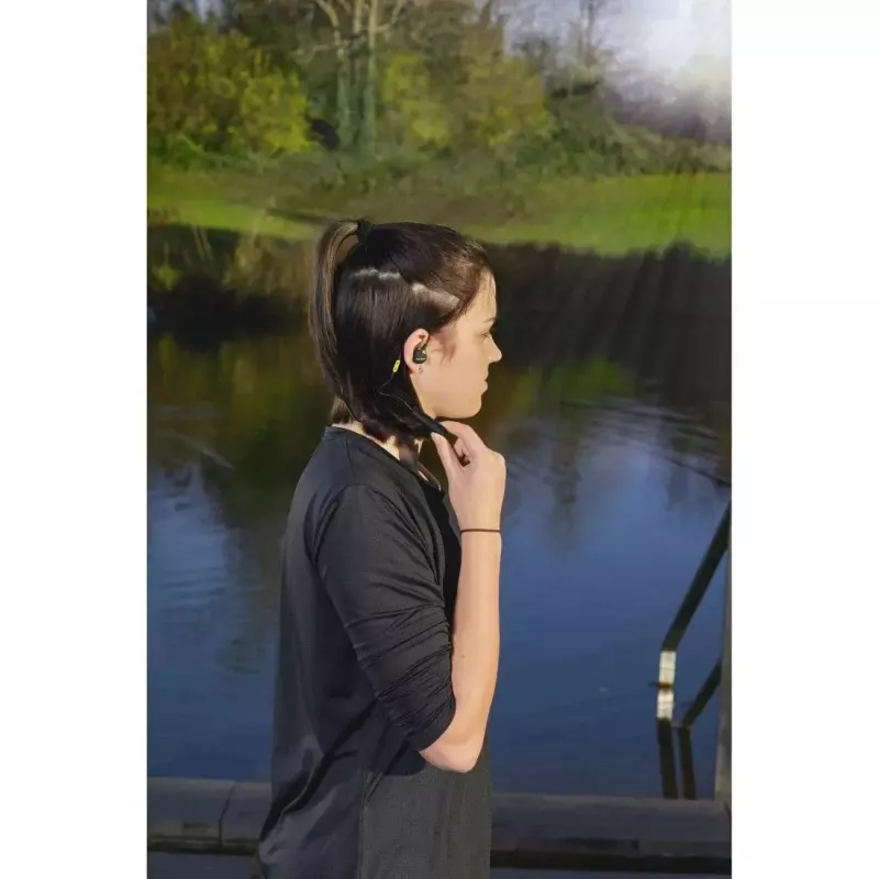 Hama Freedom Athletics II Headset Kabellos Ohrbügel, In-Ear Anrufe/Musik Bluetooth Schwarz, Gelb