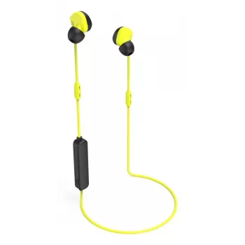 Hama Freedom Athletics II Headset kabellos Ohrhaken, In-Ear Sport Bluetooth Schwarz, Gelb