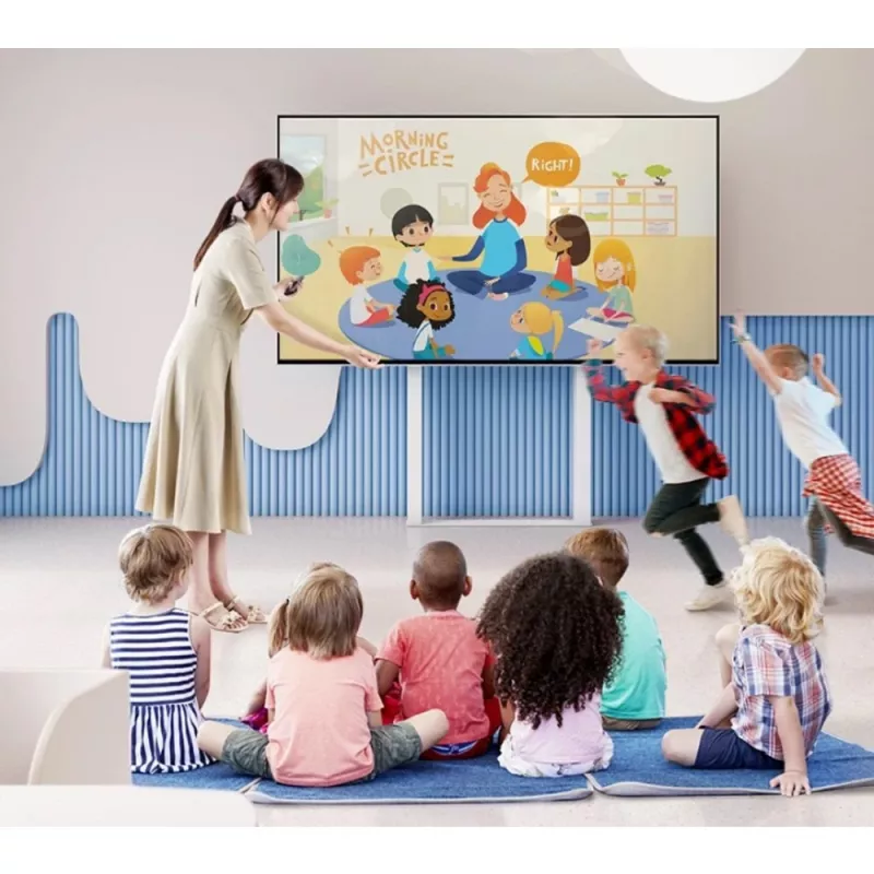 Techly ICA-TR68MW TV-Halterung/Standfuß 2.54 m (100 Zoll) Schwarz