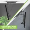 Techly Motorisierte schwenkbare Decken-TV-Halterung Smart-Home-Integration für Fernseher von 32 bis 70 Zoll