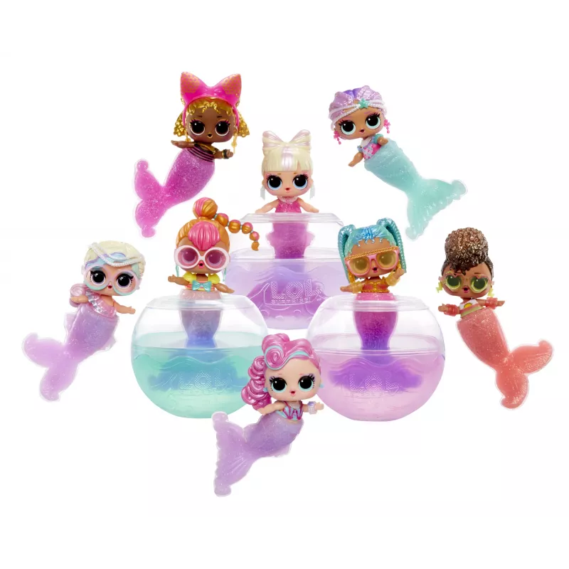 L.O.L. Surprise Mermaids Tots - Stelle deine eigenen farbwechselnden Meerjungfrauenschwänze her