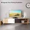 Techly ICA-LCD 323S monitor mount / stand 109.2 cm (43 inch) Desk Schwarz