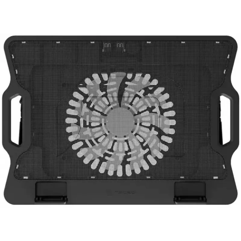 Laptop-Kühlpad NATEC DIPPER 2 für 17,3 Zoll (43,9 cm), 1 Lüfter 18 cm, 650 U/min, USB, schwarz