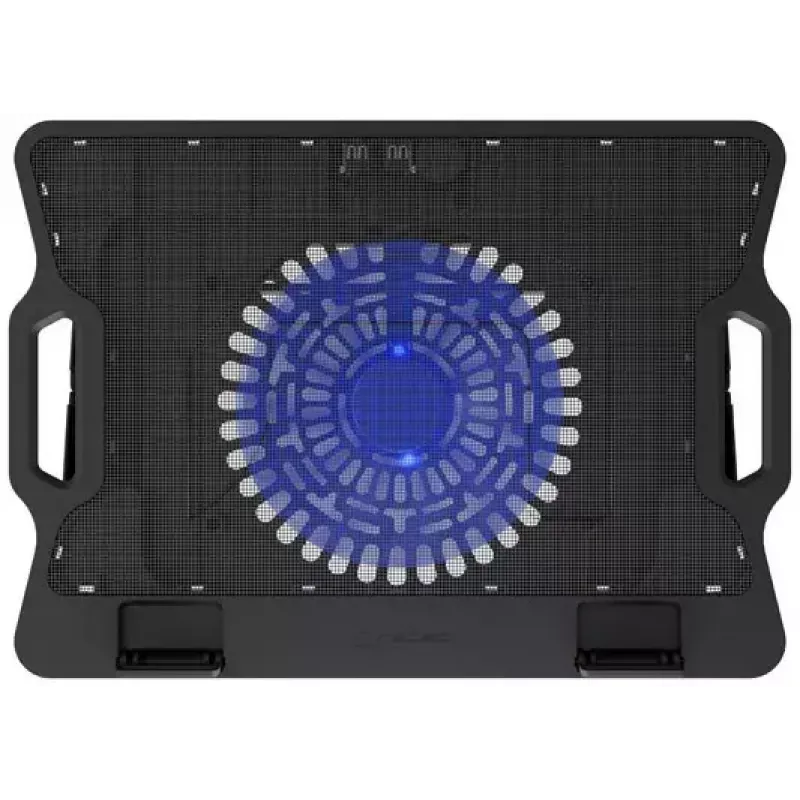Laptop-Kühlpad NATEC DIPPER 2 für 17,3 Zoll (43,9 cm), 1 Lüfter 18 cm, 650 U/min, USB, schwarz