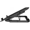 Laptop-Kühlpad NATEC DIPPER 2 für 17,3 Zoll (43,9 cm), 1 Lüfter 18 cm, 650 U/min, USB, schwarz