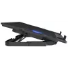 Laptop-Kühlpad NATEC DIPPER 2 für 17,3 Zoll (43,9 cm), 1 Lüfter 18 cm, 650 U/min, USB, schwarz