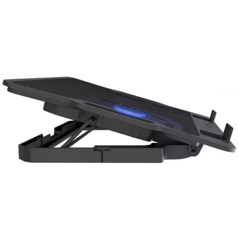 Laptop-Kühlpad NATEC DIPPER 2 für 17,3 Zoll (43,9 cm), 1 Lüfter 18 cm, 650 U/min, USB, schwarz
